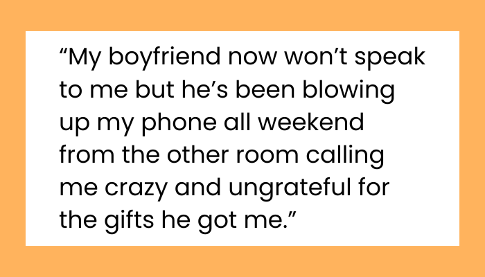 He Gave Me Back My Own Stuff for Christmas—Now I’m the Problem?