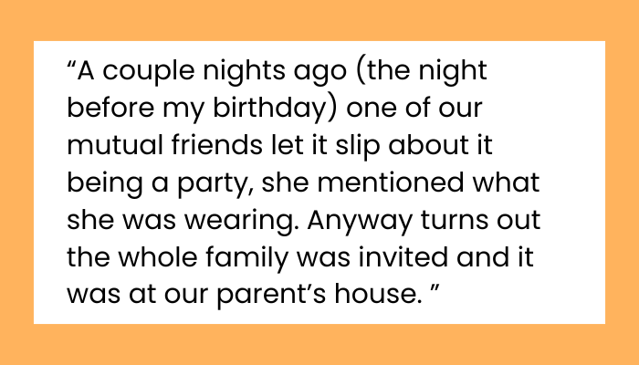 She Threw Me a Surprise Party… with My Ex?! AITA for Skipping It Entirely?