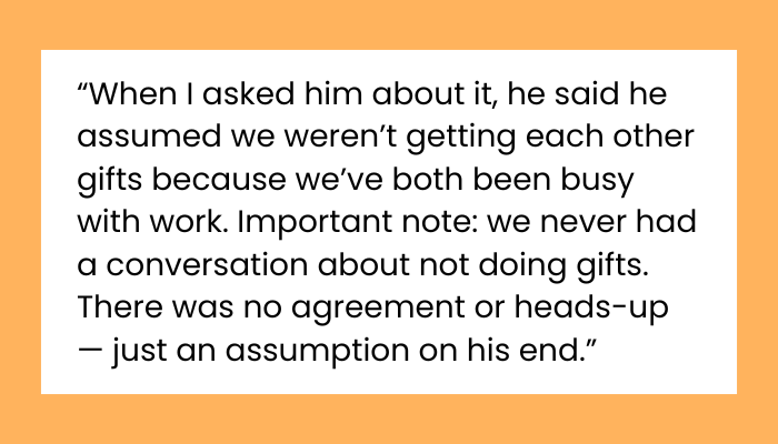 Woman Upset After Boyfriend Gets Her Nothing for Christmas, People Quickly Notice Their Huge Age Gap